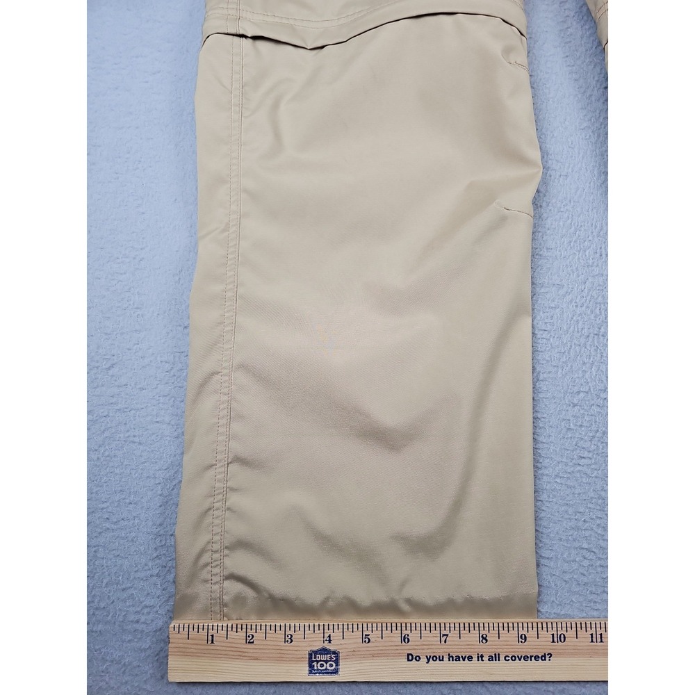 Columbia Omni Shield Pants Women's Size 16 Beige Hiking Convertible - Picture 2 of 10